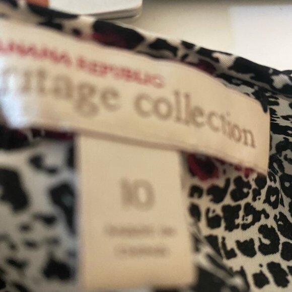 Banana Republic animal print jumpsuit - Picture 6 of 8